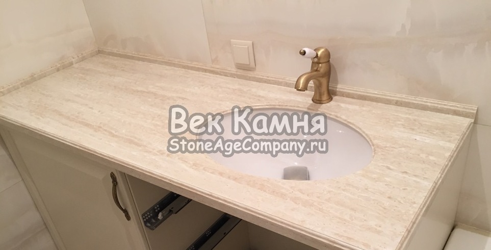 Век камня столешницы для ванной